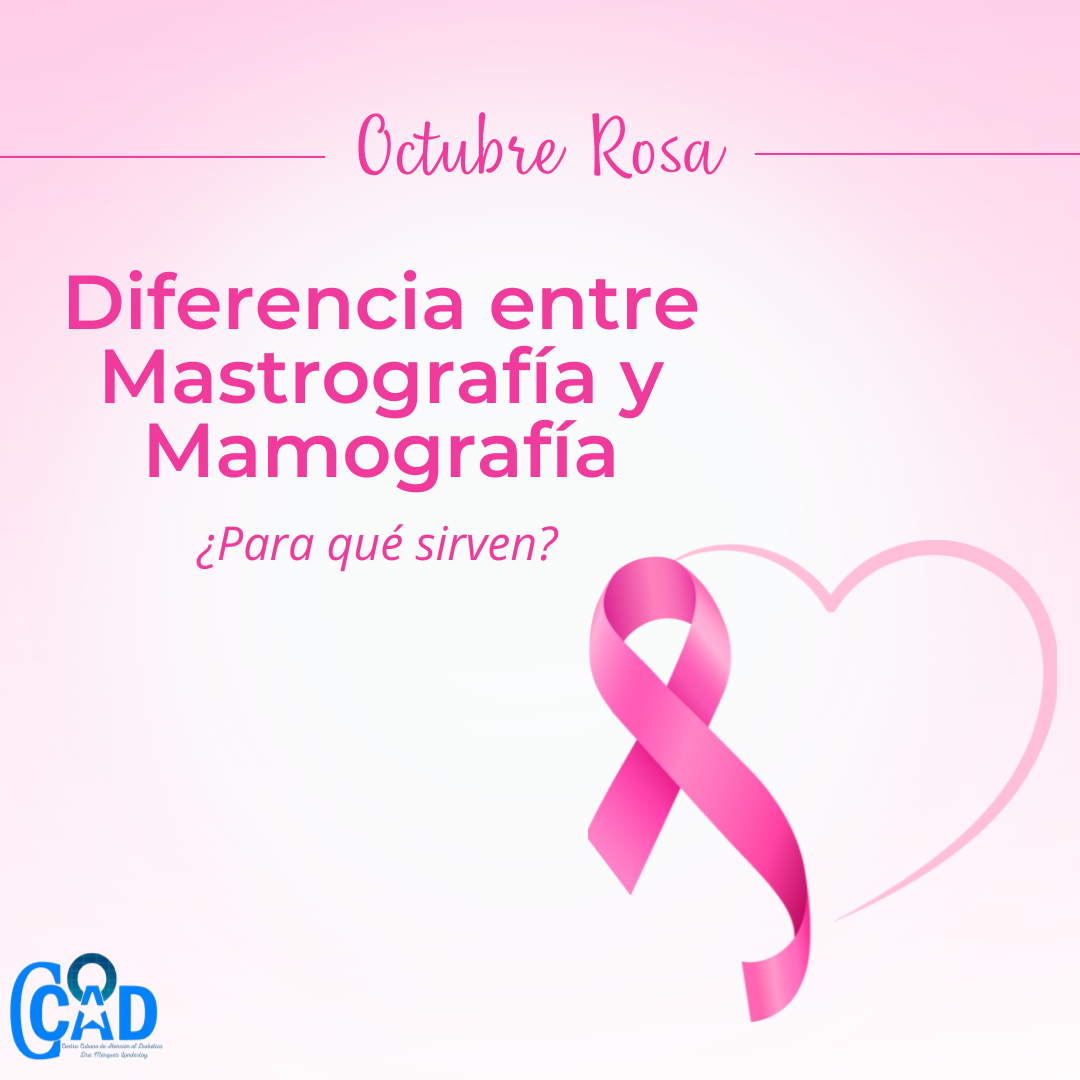 ¿SABES LA DIFERENCIA ENTRE MASTOGRAFIA Y MAMOGRAFIA Y PARA QUE SIRVE?