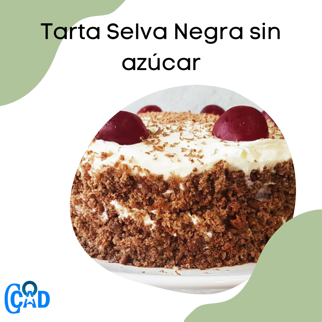 Nuestra cocina. Tarta Selva Negra sin azúcar