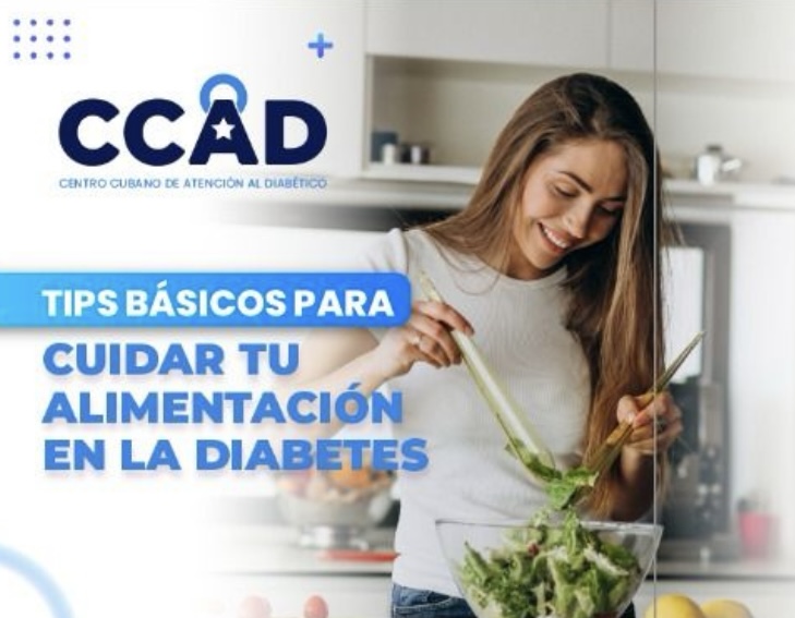 TIPS BÁSICOS PARA CUIDAR TU ALIMENTACIÓN EN LA DIABETES.