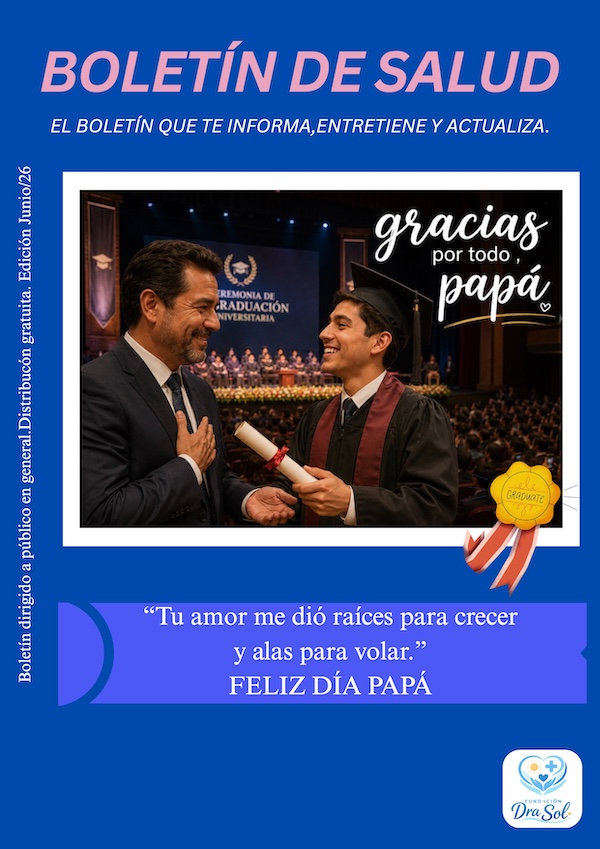 Portada del Boletín de Salud Marzo 2026 de Fundación Dra Sol